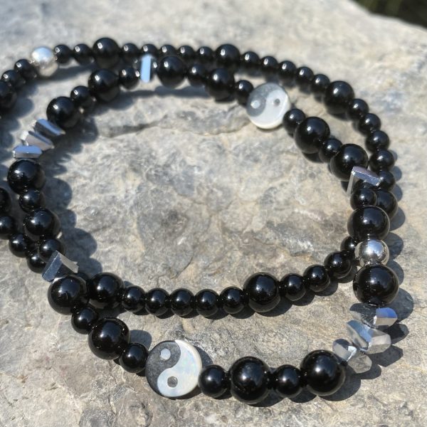 Armbandenset, Yin Yang, 2-delig