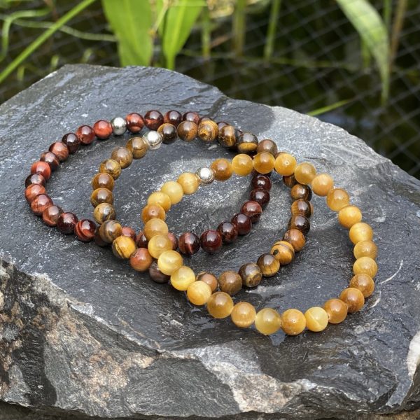 Kralen armbanden tijgeroog 6mm
