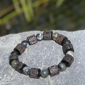 Kralen armband Tibet 10 mm