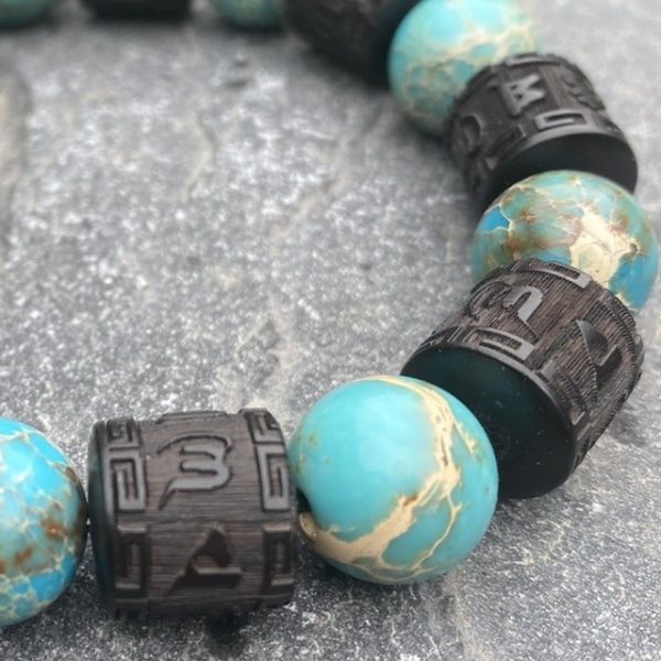 Kralen armband Musthave Bracelets natural Turquoise