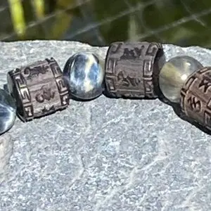 Kralen armband Tibet 10 mm
