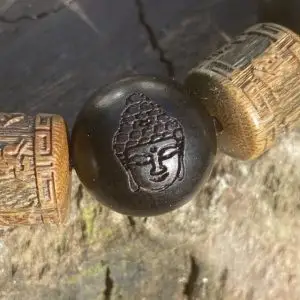 Kralen armband Buddha 12 mm