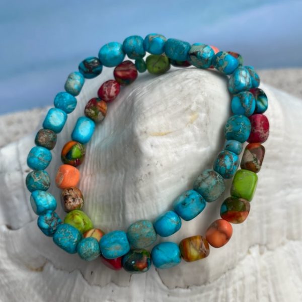 Armband The beads of Hapiness multicolor multicolor turquoise