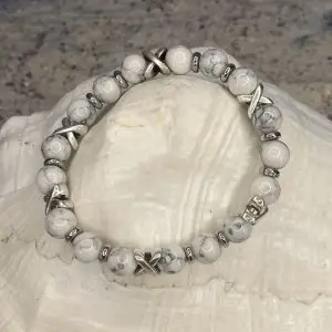 Armband JaXX/Cross howliet uitgevoerd met edelstaal.