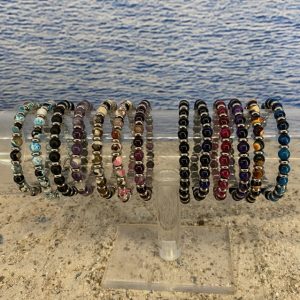 Armbanden JaXX Sensation 6 mm met Edelstaal