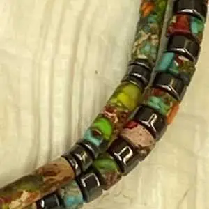 Armbandset a 3 Beads of Joy Multicolor 4 mm