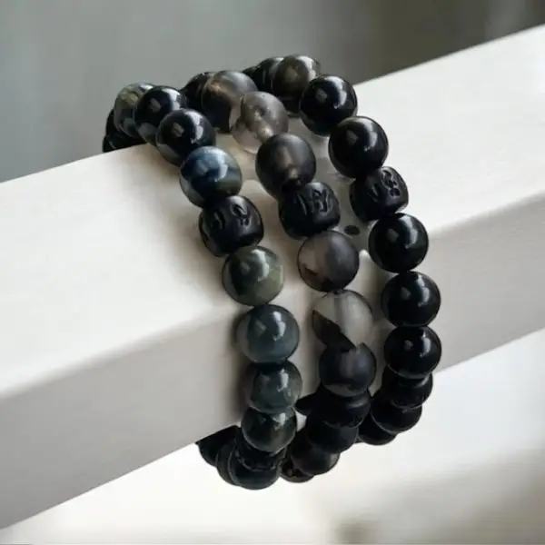 Armbandenset  Full Moon 10 mm - Afbeelding 2