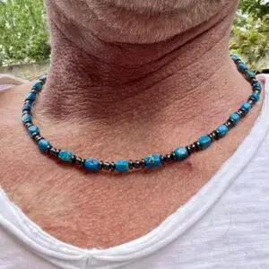 ketting beads of happiness fel blauw