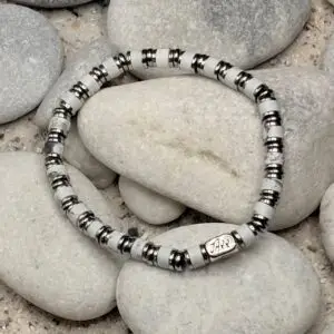 JaXX Armband model Jackson Howliet met Sterling zilvere eindbead