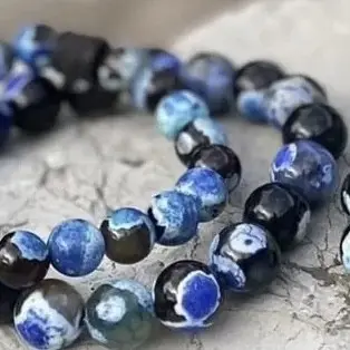 Armband Sensation dark blue 10mm